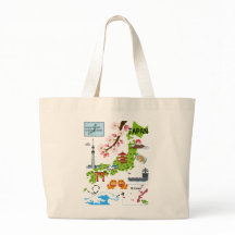 Carte du Japon, y compris Okinawa & points de repè