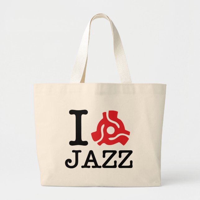Grand Tote Bag Carte I 45 Jazz (Devant)