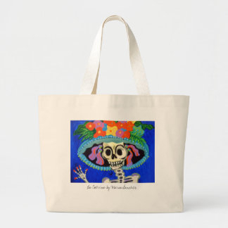 Grand Tote Bag Catrina, La Catrina par Maria Sanchez