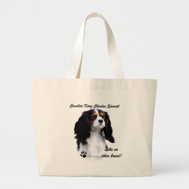 Grand Tote Bag Cavalier Comme Aucune Autre race (Devant)