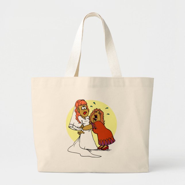 Grand Tote Bag Cérémonie du mariage de la mère mariée (Devant)