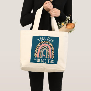 Grand Tote Bag C'est le jour de l'examen Vous avez ce test amusan