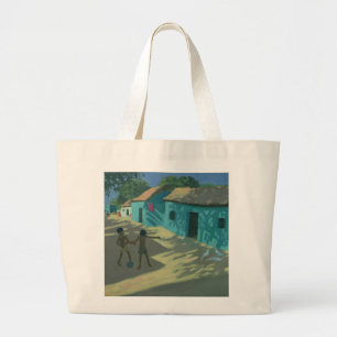 Grand Tote Bag Chambre verte Inde