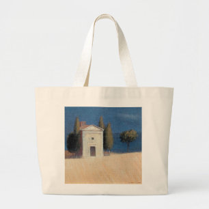 Grand Tote Bag Chapelle près de Pienza II 2012