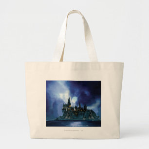 Grand Tote Bag Château Harry Potter   Poudlard la nuit
