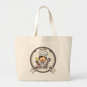 Grand Tote Bag Chef cuisinier