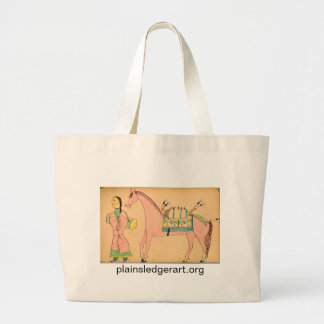 Grand Tote Bag Chemise d'os de Walter :  Long mars