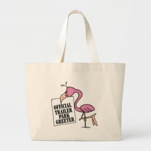 Grand Tote Bag Chemise drôle de terrain de caravaning