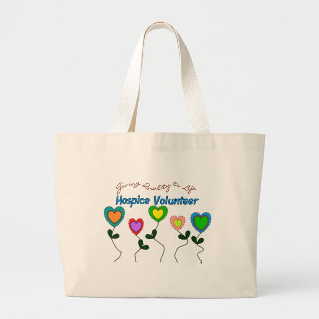 Grand Tote Bag Chemises et cadeaux volontaires d'hospice (Devant)