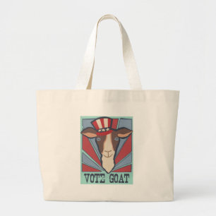 Grand Tote Bag Chèvre de vote !