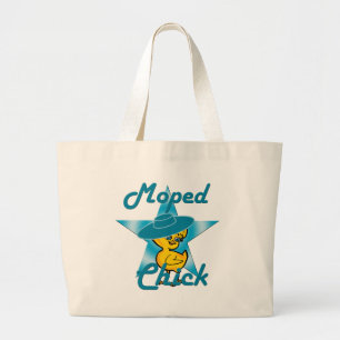 Grand Tote Bag Chick à cyclomoteur #7