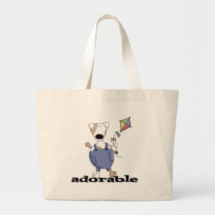 GRAND TOTE BAG CHIEN ADORABLE