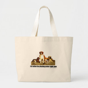 Grand Tote Bag Chiens de poker