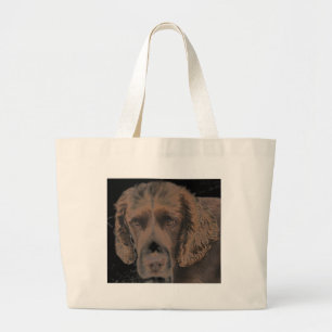 Grand Tote Bag Chiens Springer anglais
