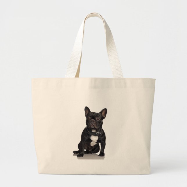 Grand Tote Bag Chiffre de taureau français (Devant)