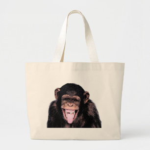 Grand Tote Bag Chimpanzé