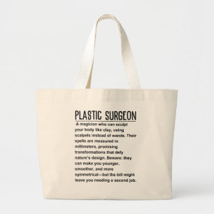 Grand Tote Bag Chirurgien plastique