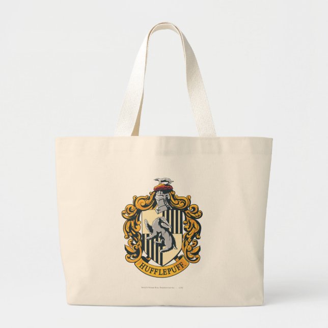 Grand Tote Bag Cimier de Hufflepuff (Devant)
