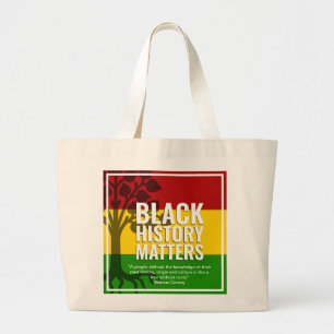 Grand Tote Bag Citation de MARCUS GARVEY BHM