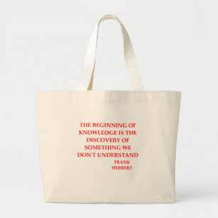 Grand Tote Bag citation franche d'Herbert
