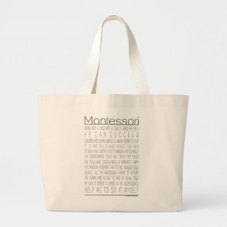 Grand Tote Bag Citations de Maria Montessori