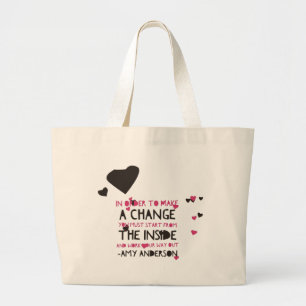 Grand Tote Bag Citations Girly