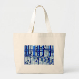 Grand Tote Bag Clavier de piano