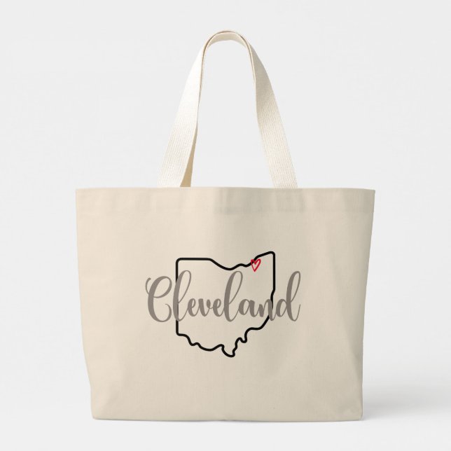 Grand Tote Bag Cleveland Ohio Mug (Dos)