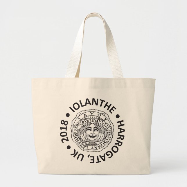 Grand Tote Bag Client d'éléphant d'Iolanthe Harrogate (Devant)