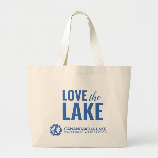 Grand Tote Bag CLWA Love the Lake Fourre-tout (Devant)