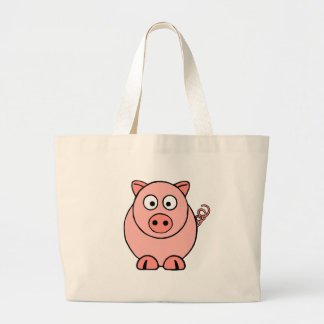 Grand Tote Bag Cochon rose
