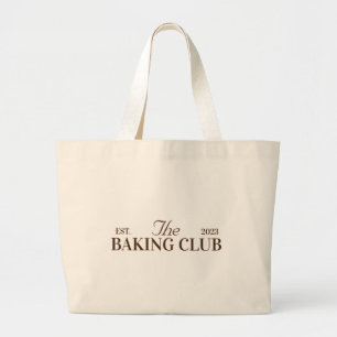 Grand Tote Bag cocktail de club de cuisine pour la soirée artisan