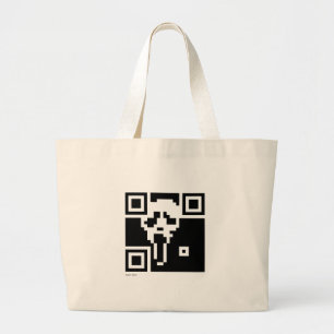 Grand Tote Bag Code du cri perçant QR
