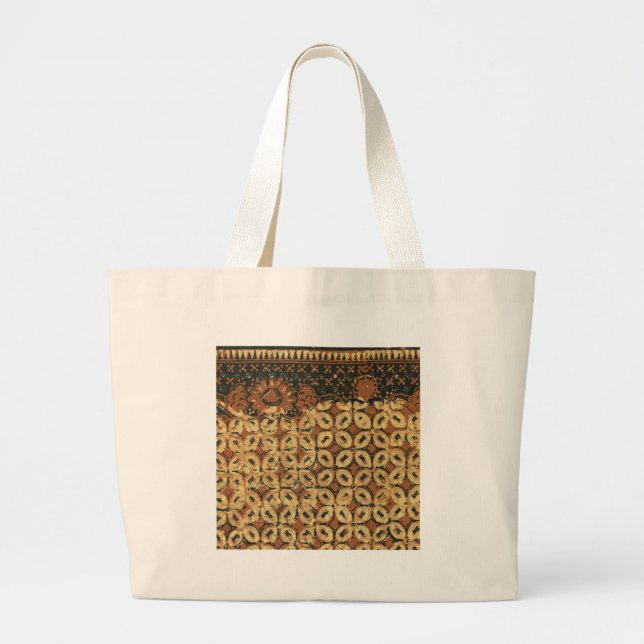 Grand Tote Bag Coffee Bean Earthy Boho Rustique (Devant)
