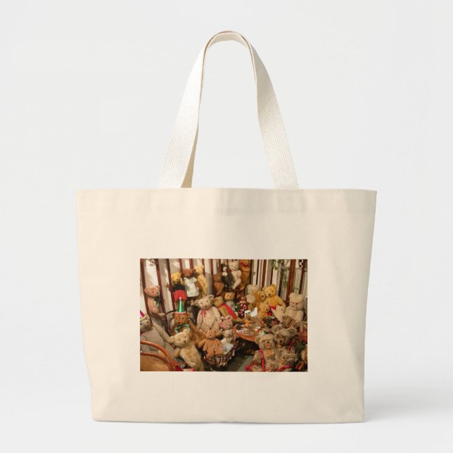 Grand Tote Bag Collection De Nounours Vintages (Devant)
