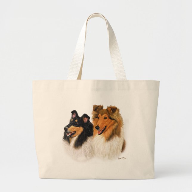 Grand Tote Bag Colley rugueux (Devant)