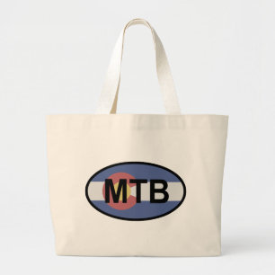 Grand Tote Bag Colorado Drapeau VTT