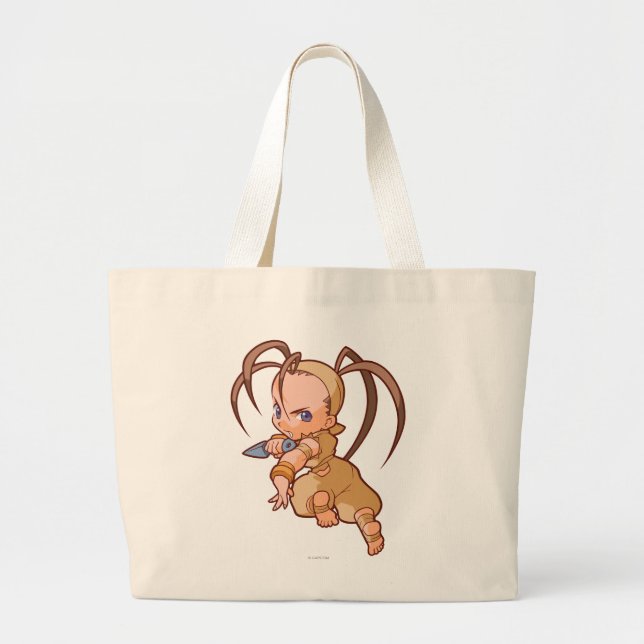 Grand Tote Bag Combattant Ibuki 2 de poche (Devant)