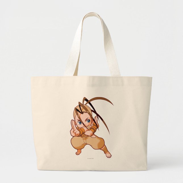Grand Tote Bag Combattant Ibuki de poche (Devant)