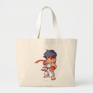 Grand Tote Bag Combattant Ryu de poche