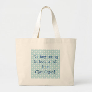 Grand Tote Bag Comme Noël