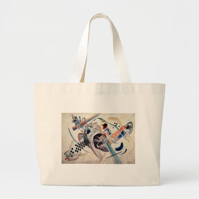 Grand Tote Bag Composition de Kandinsky (Devant)