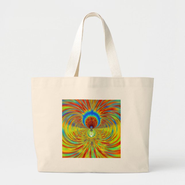 Grand Tote Bag Concepteur de graphisme Fire (Devant)