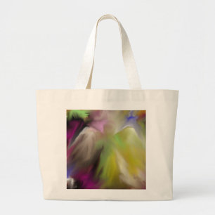 Grand Tote Bag Conception abstraite d'ange