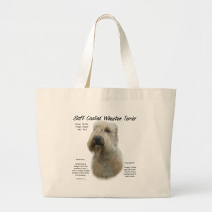 Grand Tote Bag Conception blonde comme les blés doucement enduit