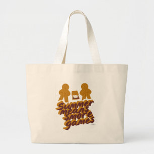 Grand Tote Bag Conception de jeu de société de jeux amusants Smor