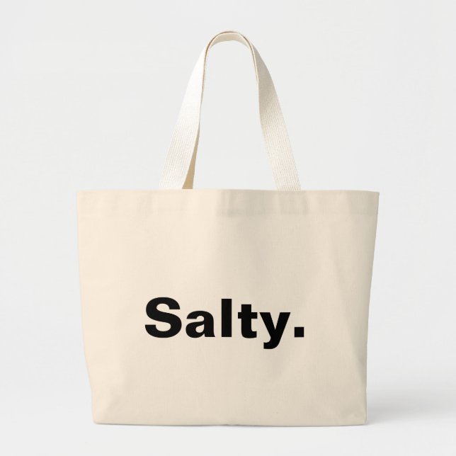 Grand Tote Bag conception de minimalisme d'un mot (Devant)