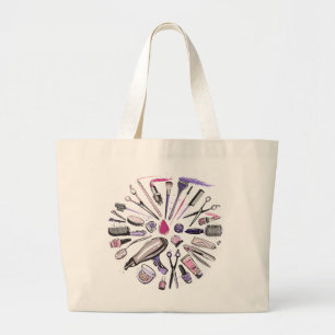 Grand Tote Bag Conception du cercle de maquillage