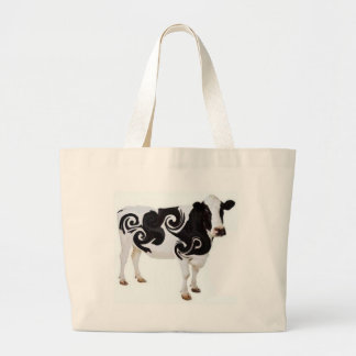 Grand Tote Bag Conception tordue de vache