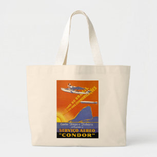 Grand Tote Bag Condor ~ Service aérien brésilien